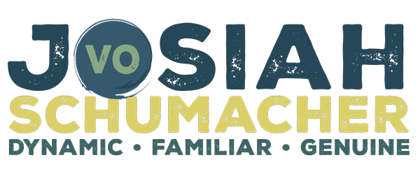 Josiah Schumacher: Dynamic, Familiar, Genuine logo